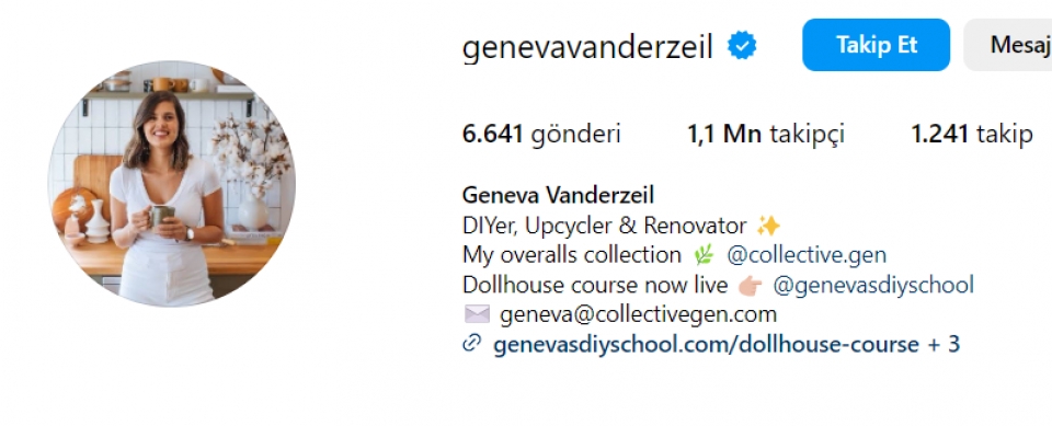 MY INFLUENCER Geneva Vanderzeil