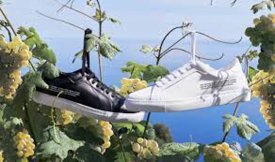 Have you heard of grape skin sneakers?
