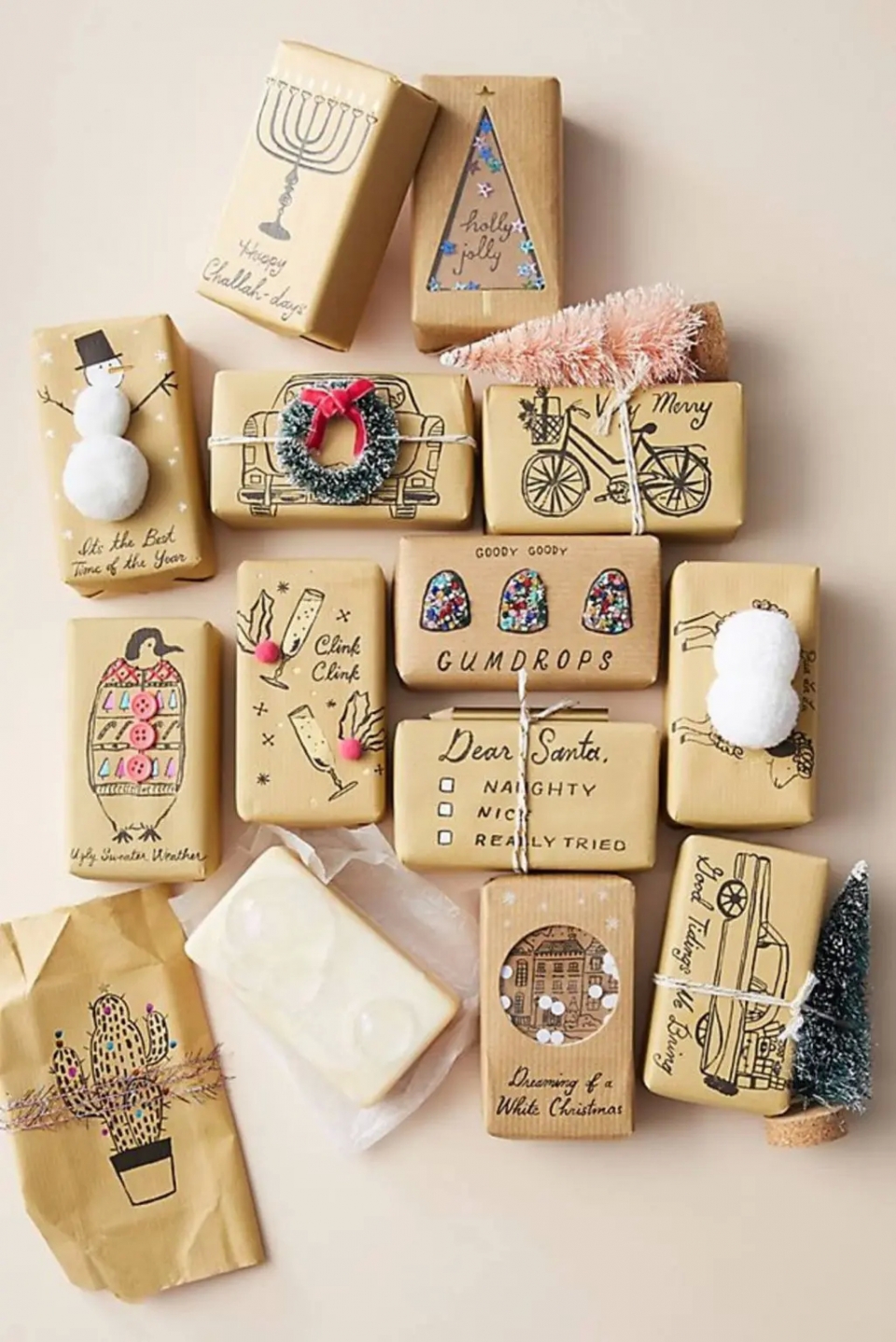 Eco-Friendly Christmas Gift Wrapping with Upcycled Materials