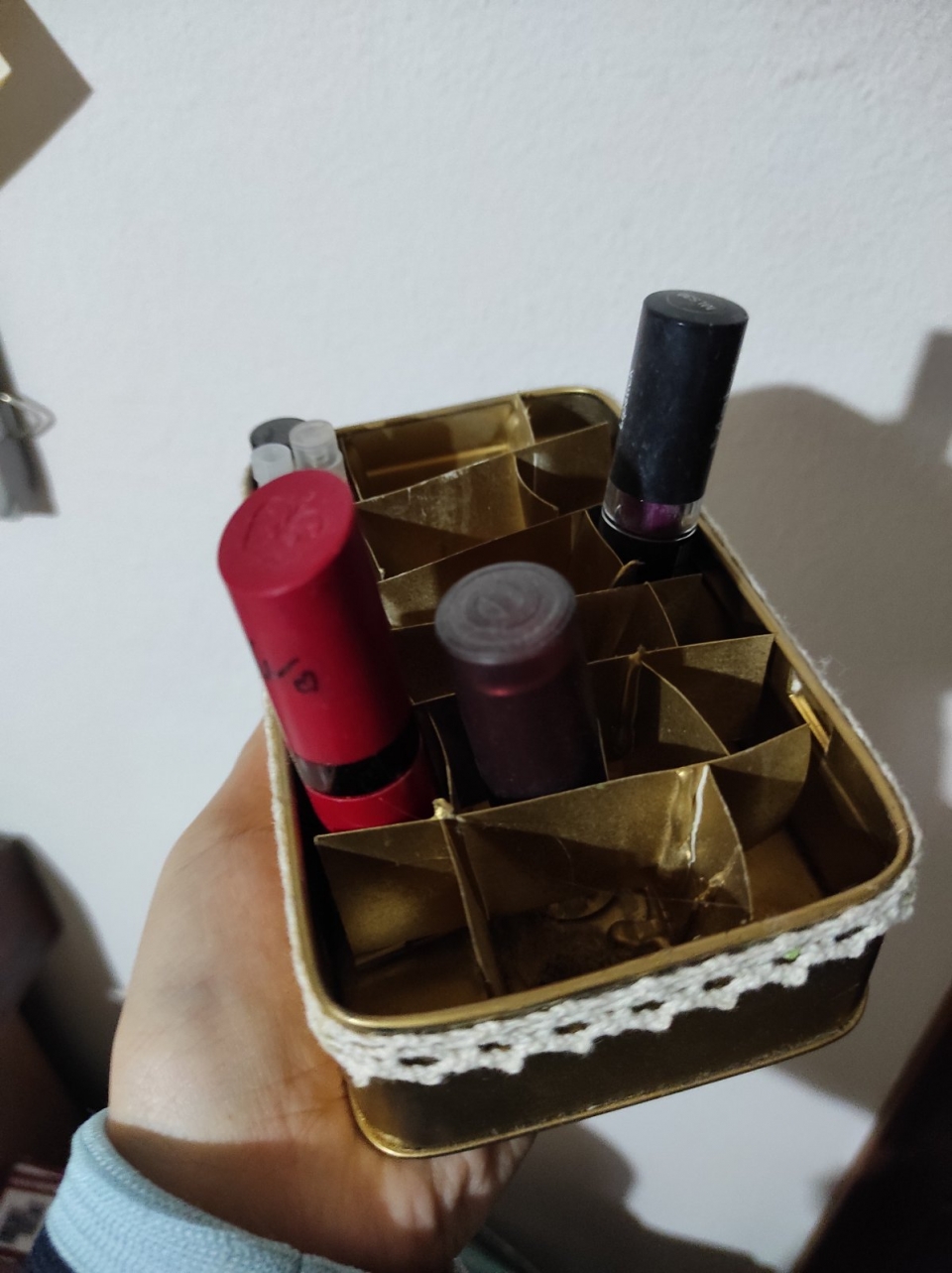 Lipstick organizer