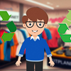 Clothing from ocean waste